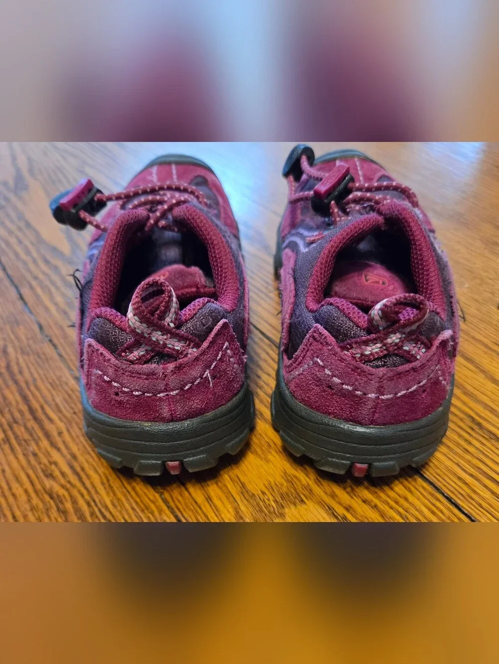 Keen Toddler Burgundy Water Hiking Shoes Size 9